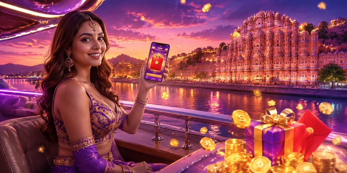 Casino bonus promotion lights in Jaipur city